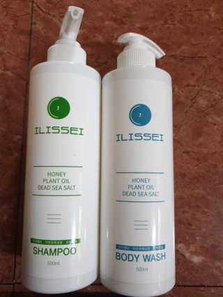 일리세이 허니 샴푸 500ml + 허니 바디워시 500ml 세트 — 5점을 준 리뷰어가 2020년 4월 올린 사용 사진