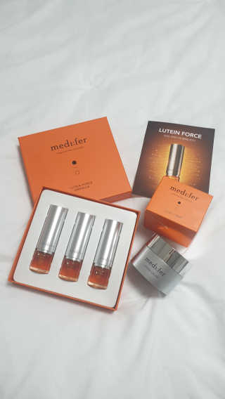 메디페르 [ 1+1 ] 루테인앰플세트 1개 + 루테인크림 50ml 1개 — 5점을 준 리뷰어가 2020년 11월 올린 사용 사진