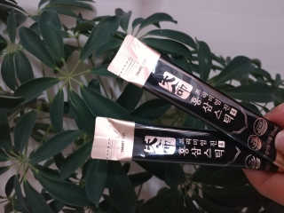 헬스업_천명진프리미엄홍삼스틱_10ml x 30포 — 5점을 준 리뷰어가 2020년 11월 올린 사용 사진