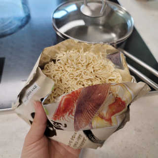 [풀무원] 자연은맛있다 정면, 백면, 홍면  세트 — 3점을 준 리뷰어가 2020년 9월 올린 사용 사진