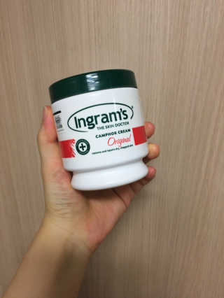 인그람스 캠퍼 크림 오리지널 300ml — 5점을 준 리뷰어가 2020년 4월 올린 사용 사진