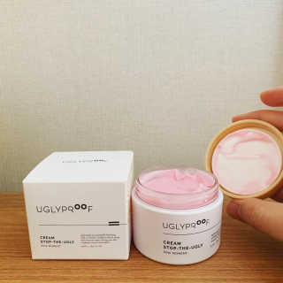 어글리프루프 크림 스탑디어글리 핑크모먼트 50ml — 5점을 준 리뷰어가 2020년 10월 올린 사용 사진