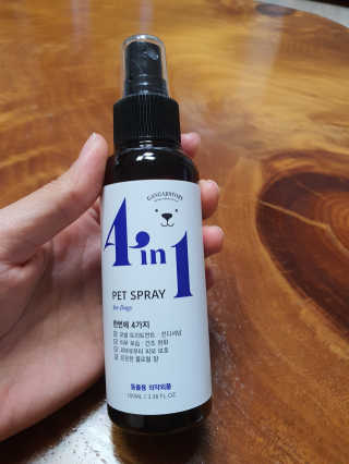 강아지스토리 포인원 모이스처 미스트 100ml — 4점을 준 리뷰어가 2020년 6월 올린 사용 사진
