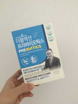 메이준뉴트리 이승남 원장의 더블액션 프리바이오틱스 — 5점을 준 리뷰어가 2020년 7월 올린 사용 사진