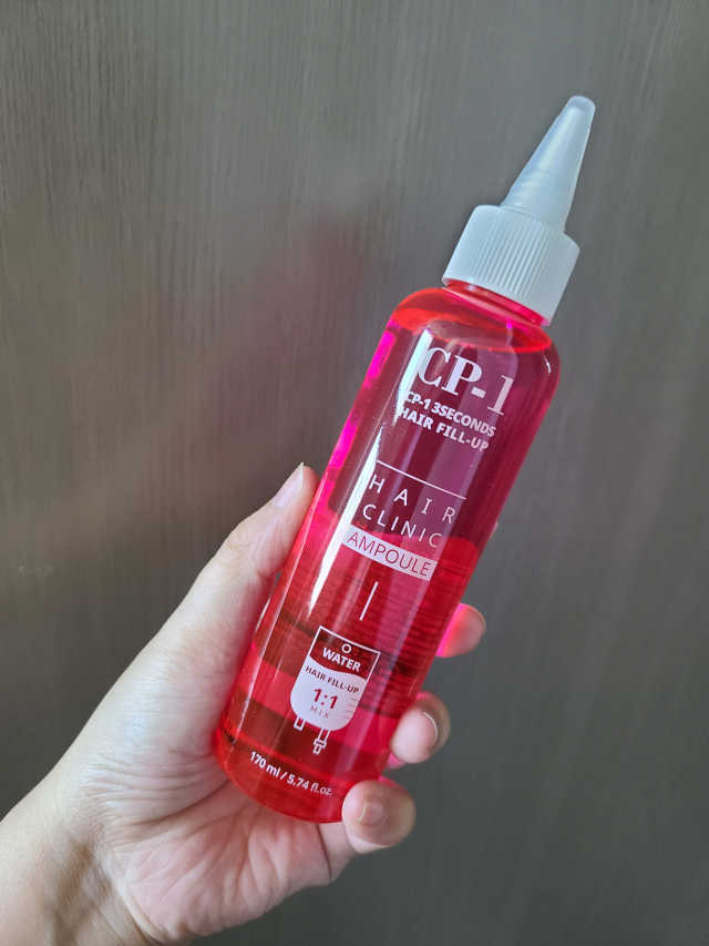 CP-1 3초 트리트먼트 헤어 필업 리뷰 사진