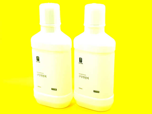[생활공작소] 구강청결제 500ml x 2개 리뷰 사진