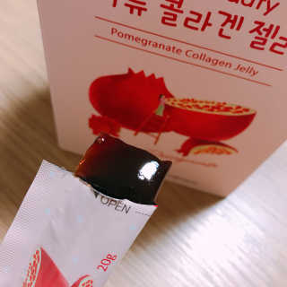 365더건강 에버뷰티 석류콜라겐 젤리 — 5점을 준 리뷰어가 2020년 9월 올린 사용 사진
