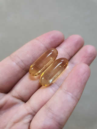 JW중외제약 마이코드 알티지 오메가3 1000 mg — 4점을 준 리뷰어가 2020년 8월 올린 사용 사진