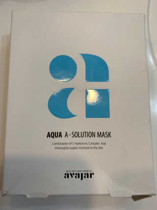 Avajar A-Solution 마스크 — 5점을 준 리뷰어가 2020년 10월 올린 사용 사진