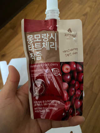 자연에온 몽모랑시 타트체리 착즙 100mL 10개입 2BOX — 5점을 준 리뷰어가 2020년 10월 올린 사용 사진