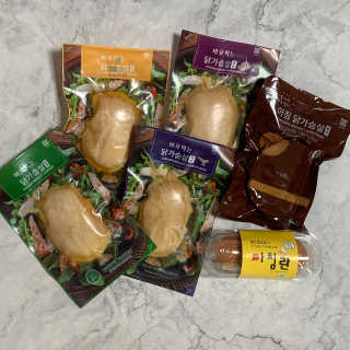 바로 먹는 아침 실온보관 닭가슴살 6종 — 5점을 준 리뷰어가 2020년 9월 올린 사용 사진
