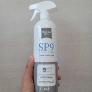 SP9 스프레이형 프리미엄 살균소독제 500ml+100ml — 5점을 준 리뷰어가 2020년 12월 올린 사용 사진