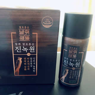 한국야쿠르트 발휘 발효홍삼 진녹綠원 — 5점을 준 리뷰어가 2020년 11월 올린 사용 사진