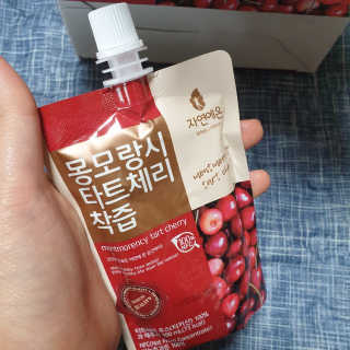 자연에온 몽모랑시 타트체리 착즙 100mL 10개입 2BOX — 5점을 준 리뷰어가 2020년 9월 올린 사용 사진