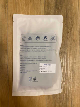 이노레이어 무봉제드로즈 — 5점을 준 리뷰어가 2020년 11월 올린 사용 사진