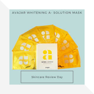 Avajar A-Solution 마스크 — 5점을 준 리뷰어가 2020년 10월 올린 사용 사진