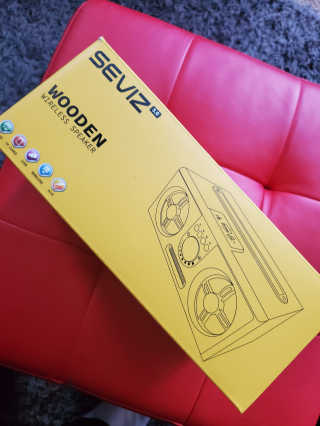 SEVIZ RETRO20W 레트로 블루투스 스피커 — 4.5점을 준 리뷰어가 2020년 7월 올린 사용 사진