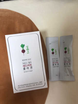 유유네이처 머빈스 젤리 레드비트 콜라겐 — 5점을 준 리뷰어가 2020년 4월 올린 사용 사진
