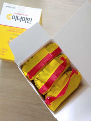 이너미인 VITAMIN-C 700 — 5점을 준 리뷰어가 2020년 9월 올린 사용 사진