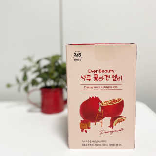365더건강 에버뷰티 석류콜라겐 젤리 — 5점을 준 리뷰어가 2020년 8월 올린 사용 사진
