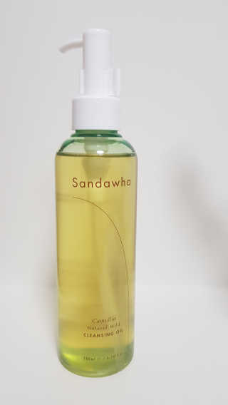스킨큐어 산다화 순한 클렌징 동백 오일 200ml — 5점을 준 리뷰어가 2020년 4월 올린 사용 사진