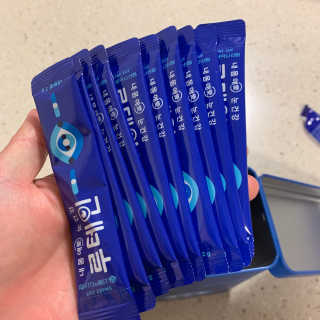 서울약사신협_내몸애눈건강루테인_2g x 50포 — 5점을 준 리뷰어가 2020년 6월 올린 사용 사진