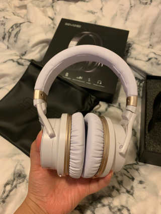 SEVIZ Bluetooth Headphones 10 3color — 5점을 준 리뷰어가 2020년 8월 올린 사용 사진