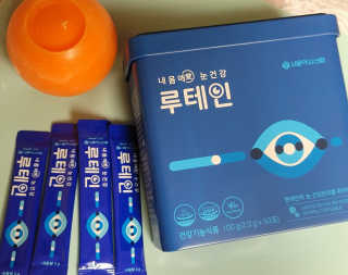 서울약사신협_내몸애눈건강루테인_2g x 50포 — 4점을 준 리뷰어가 2020년 12월 올린 사용 사진
