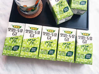 남양유업 맛있는두유GT 17차 깔끔한말차맛 — 5점을 준 리뷰어가 2020년 9월 올린 사용 사진