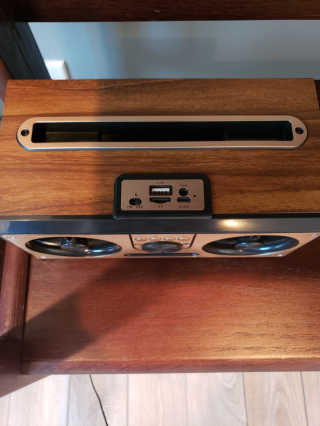 SEVIZ RETRO20W 레트로 블루투스 스피커 — 3점을 준 리뷰어가 2020년 7월 올린 사용 사진