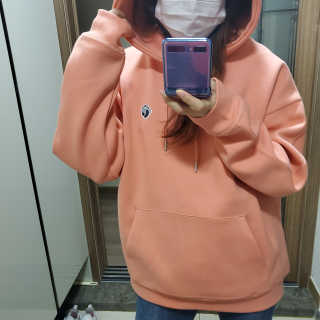브랜디드라이프스타일코리아 행텐 헤리티지 후드 티셔츠 — 5점을 준 리뷰어가 2020년 11월 올린 사용 사진