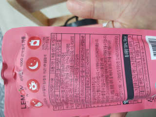 푸드마스터그룹 레몬킹 비타민C1000 곤약젤리 2종 — 5점을 준 리뷰어가 2020년 4월 올린 사용 사진