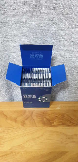 건강한약속 바른 바른 칼슘마그네슘비타민D아연 — 5점을 준 리뷰어가 2020년 5월 올린 사용 사진