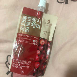 자연에온 몽모랑시 타트체리 착즙 100mL 10개입 2BOX — 5점을 준 리뷰어가 2020년 10월 올린 사용 사진
