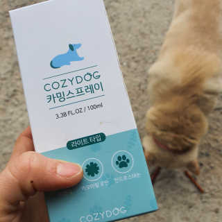 코지독 카밍스프레이 100ml — 5점을 준 리뷰어가 2020년 4월 올린 사용 사진