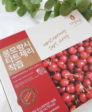 자연에온 몽모랑시 타트체리 착즙 100mL 10개입 2BOX — 4점을 준 리뷰어가 2020년 12월 올린 사용 사진