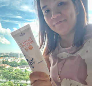 트리티스 SG_[TREATIS] UV Defence Sun Cream — 5점을 준 리뷰어가 2020년 12월 올린 사용 사진