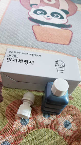무디메이드 MUDI 변기세정제 본품, 리필 — 5점을 준 리뷰어가 2020년 5월 올린 사용 사진