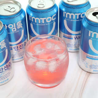 일화 아임톡 탄산수 355ml X 24캔 — 5점을 준 리뷰어가 2020년 4월 올린 사용 사진