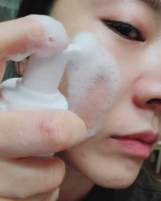 파시랩 그린 플러스 락토 버블 필링 — 5점을 준 리뷰어가 2020년 11월 올린 사용 사진