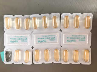 JW중외제약 마이코드 알티지 오메가3 1000 mg — 5점을 준 리뷰어가 2020년 7월 올린 사용 사진