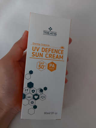 [트리티스] UV 디펜스 선크림 PA+++ / SPF50+  60ml — 5점을 준 리뷰어가 2020년 9월 올린 사용 사진