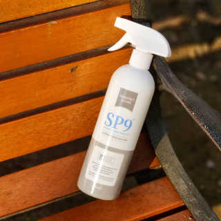 SP9 스프레이형 프리미엄 살균소독제 500ml+100ml — 5점을 준 리뷰어가 2020년 11월 올린 사용 사진