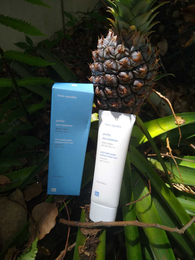 페이스 리퍼블릭 퓨리티 선 에센스 50ml 리뷰 사진