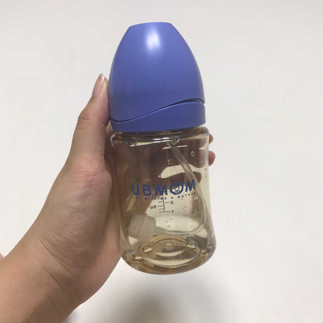 유비맘 PPSU 젖병 노꼭지_200ml_컬러 랜덤 발송 리뷰 사진