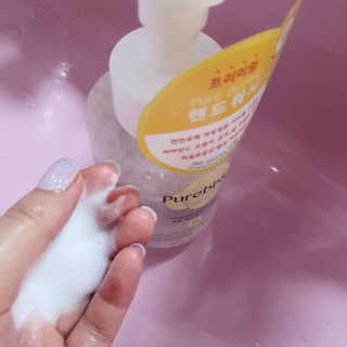 Purebble 당김없이 속촉촉_퓨어블 핸드워시 3종 [랜덤발송] — 4점을 준 리뷰어가 2020년 7월 올린 사용 사진