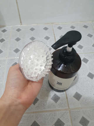 에이처드 유산균 탈모 샴푸 500ml — 5점을 준 리뷰어가 2020년 9월 올린 사용 사진