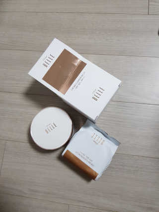 디어벨르 크림쿠션 DEAR BELLE CREAM COUSION — 3.5점을 준 리뷰어가 2020년 8월 올린 사용 사진