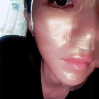 한미려 프리미엄 하이드로겔 마스크 — 5점을 준 리뷰어가 2020년 7월 올린 사용 사진