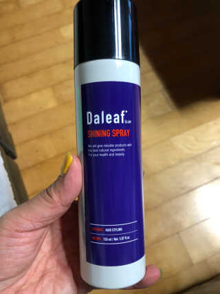 달리프 글램 샤이닝 스프레이 150ml — 3점을 준 리뷰어가 2020년 4월 올린 사용 사진